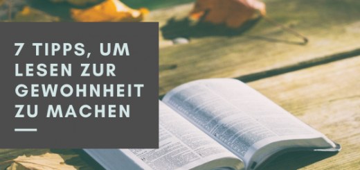 Banner: 7 Tipps, um Lesen zur Gewohnheit zu machen