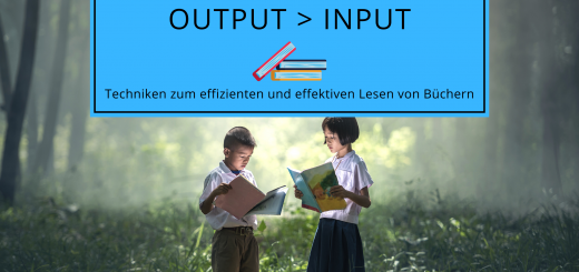 Banner: Warum der Output beim Lesen wichtiger ist als der Input