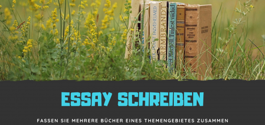 Banner: Wie Sie einen Essay zu mehreren Büchern schreiben
