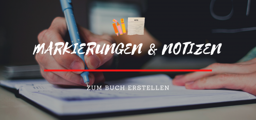 Banner: Wie Sie ein Buch richtig markieren und sich Notizen machen