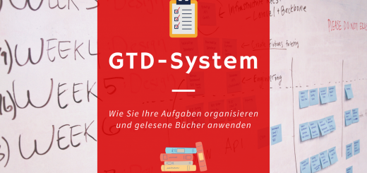 Banner: GTD-System zur Organisation Ihrer Aufgaben