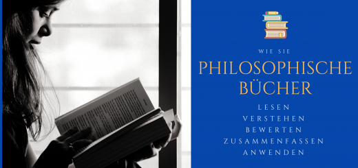 Banner: Wie Sie philosophische Bücher lesen, verstehen und bewerten