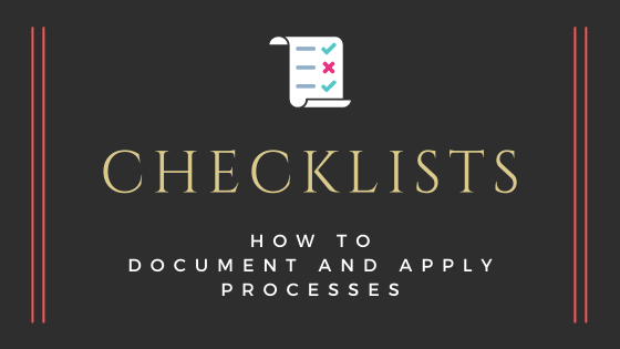 Banner: Checklists