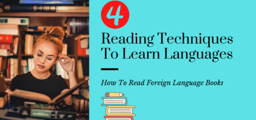 Banner: 4 Reading Techniques to Learn Languages