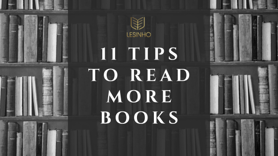 Banner: 11 Tips to read more books