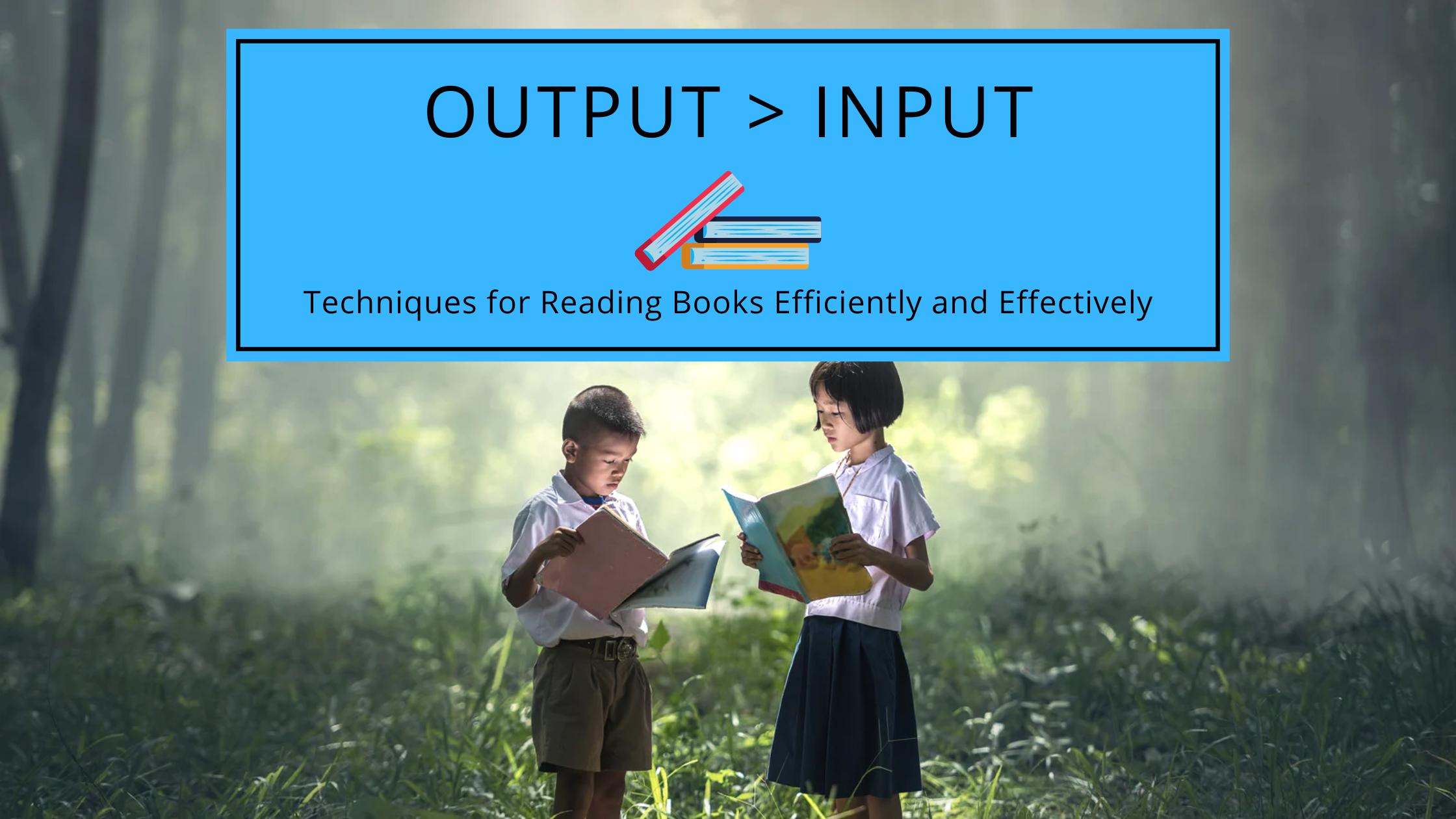 Banner: why the output is more important than input when reading