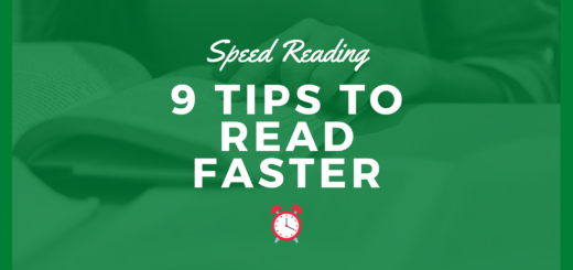 Banner: 9 tips to read faster