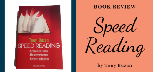 Banner: Book Review - Speed Reading by Tony Buzan