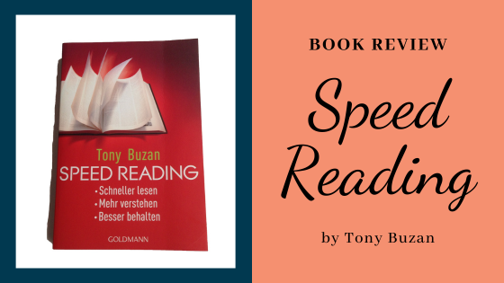 Banner: Book Review - Speed ​​Reading by Tony Buzan