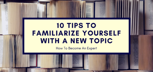 Banner: 10 Tips to become an expert by reading books