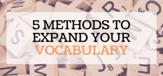 Banner: 5 Methods to expand your vocabulary